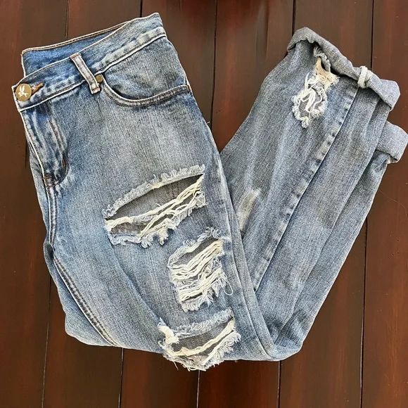 One by One Teaspoon Awesome Baggies Size 28 - Picture 5 of 6